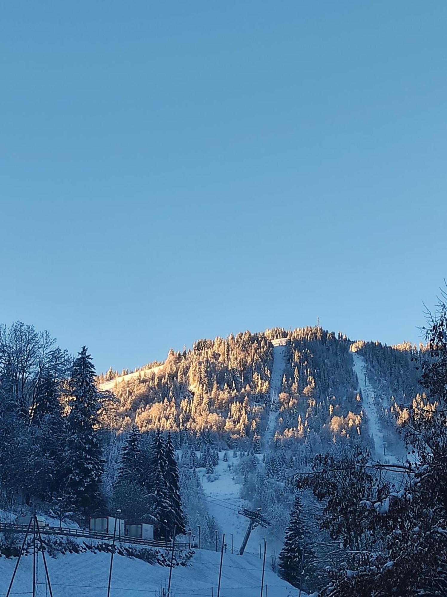 Le Week-End 3 Etoiles, Plein Centre Ville La Clusaz Exteriér fotografie