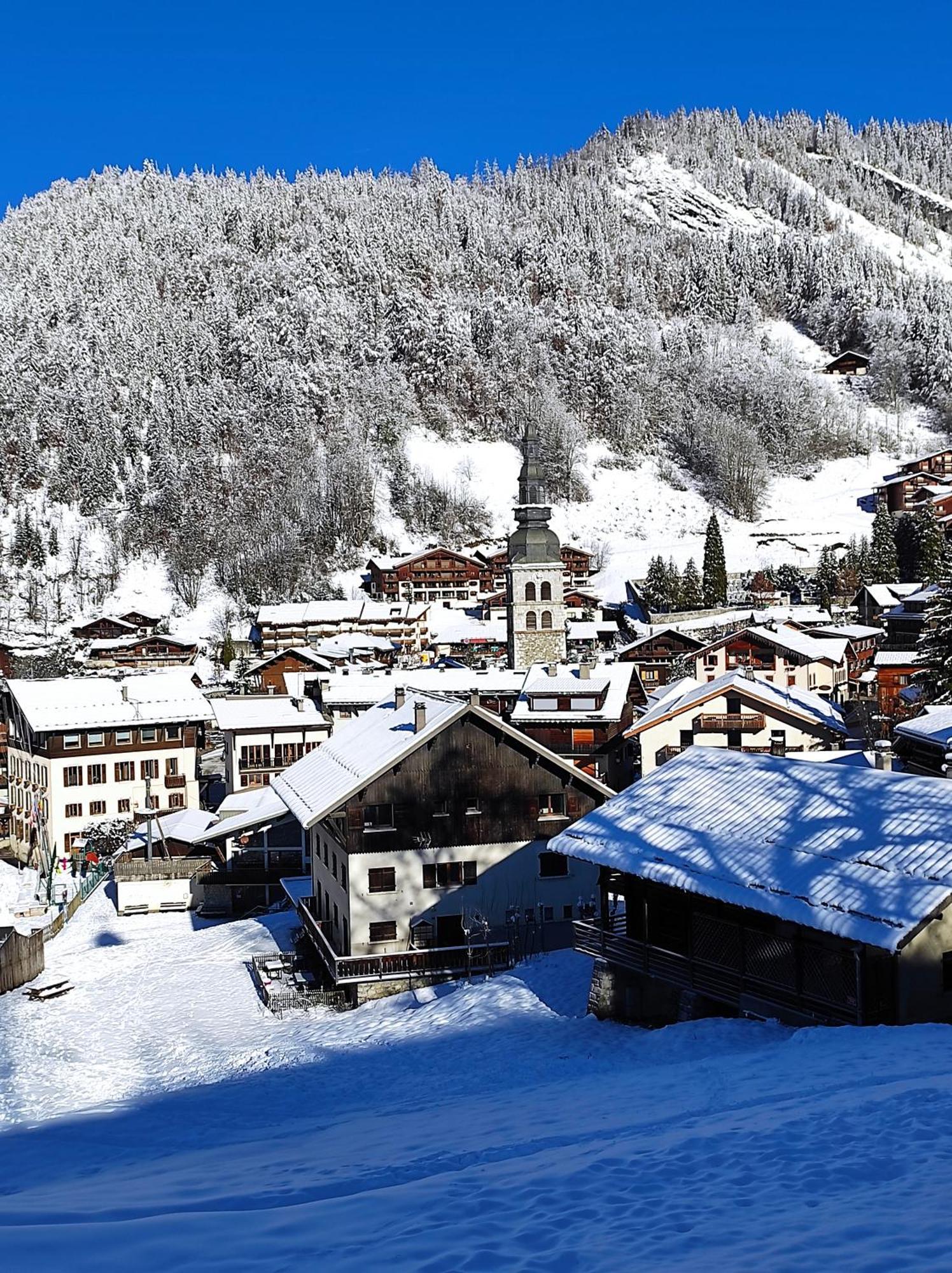 Le Week-End 3 Etoiles, Plein Centre Ville La Clusaz Exteriér fotografie